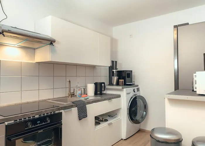 公寓 Lgh2-4 Schlafzimmer, Voll Ausgestattet, Wlan, Balkon, Self-check-in 朗根哈根